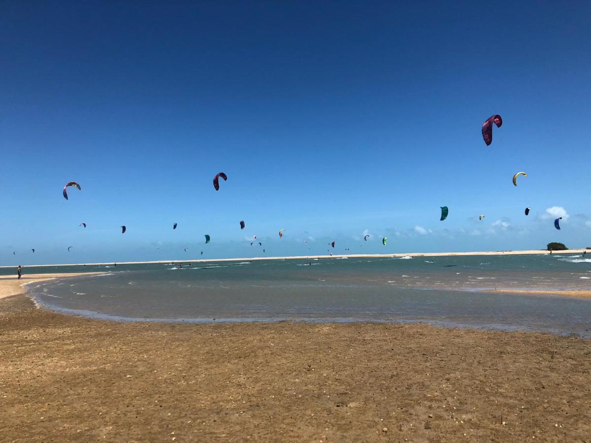 Vila Gara Kite House - Ilha Do Guajiru Itarema Bagian luar foto